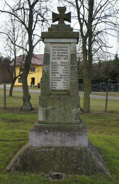 Kriegerdenkmal Oberjünne